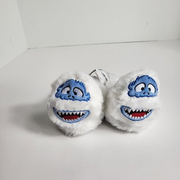 Rudolph Red Nosed Reindeer Slippers Abominable Snowman Sz 7/8 Christmas Toddler - Picture 16 of 16